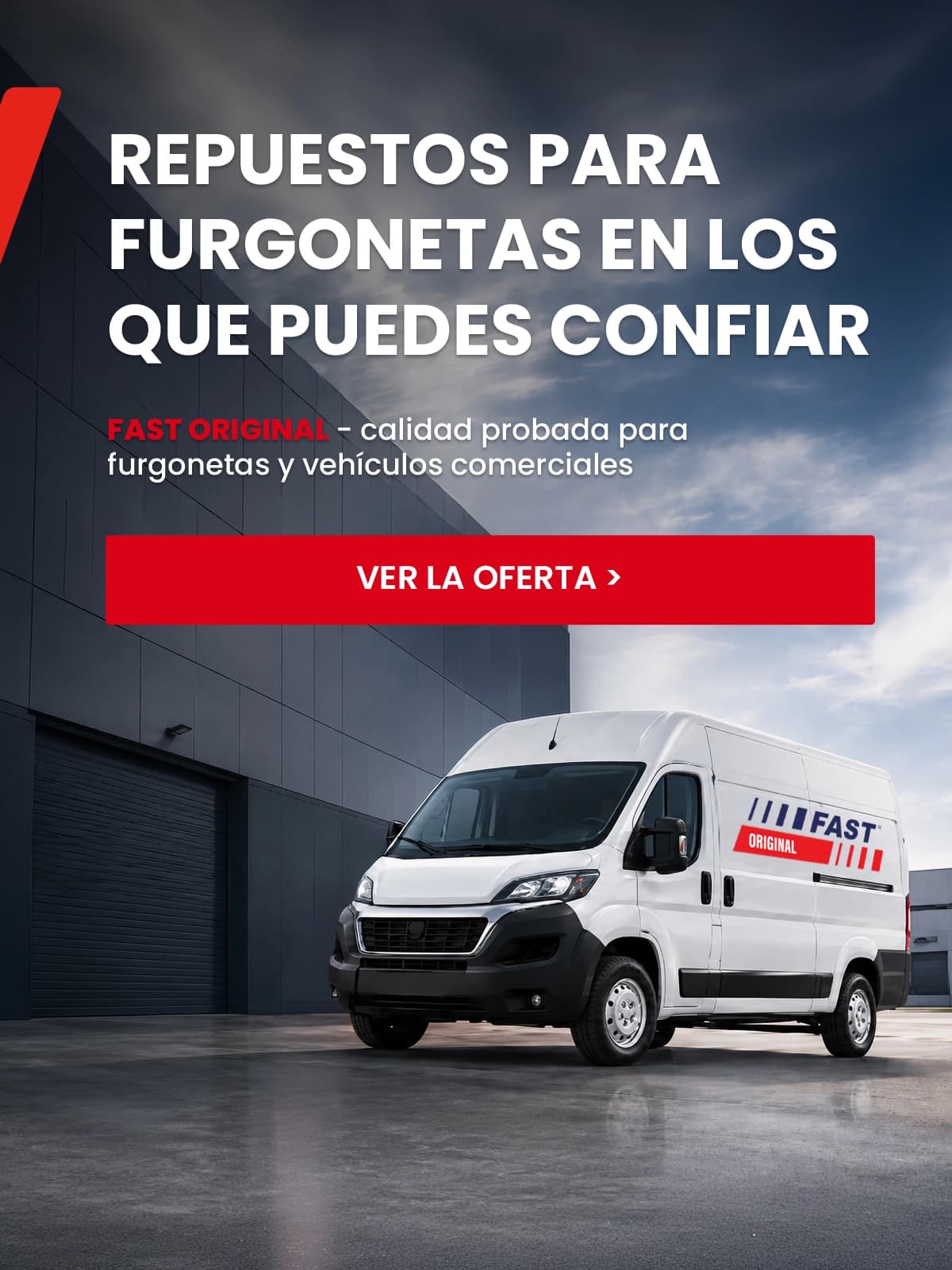 FAST Recambios originales para vehículos comerciales.