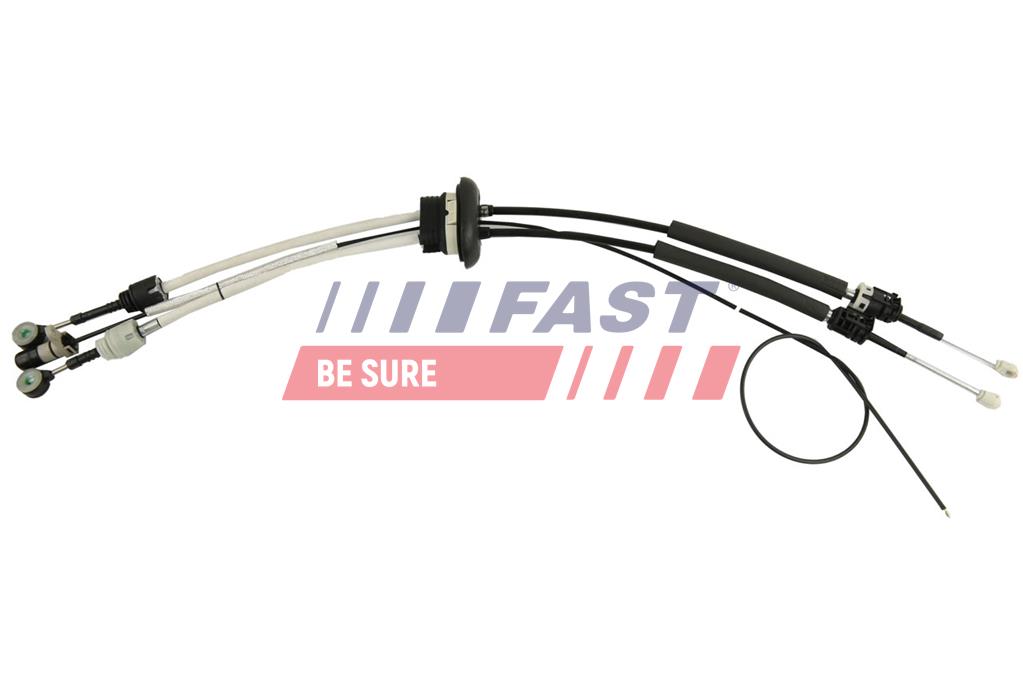 FT73087 ТРОС ПЕРЕКЛЮЧЕННЯ КПП FIAT SCUDO 07> КПЛ 1115/858+1090/85 MM