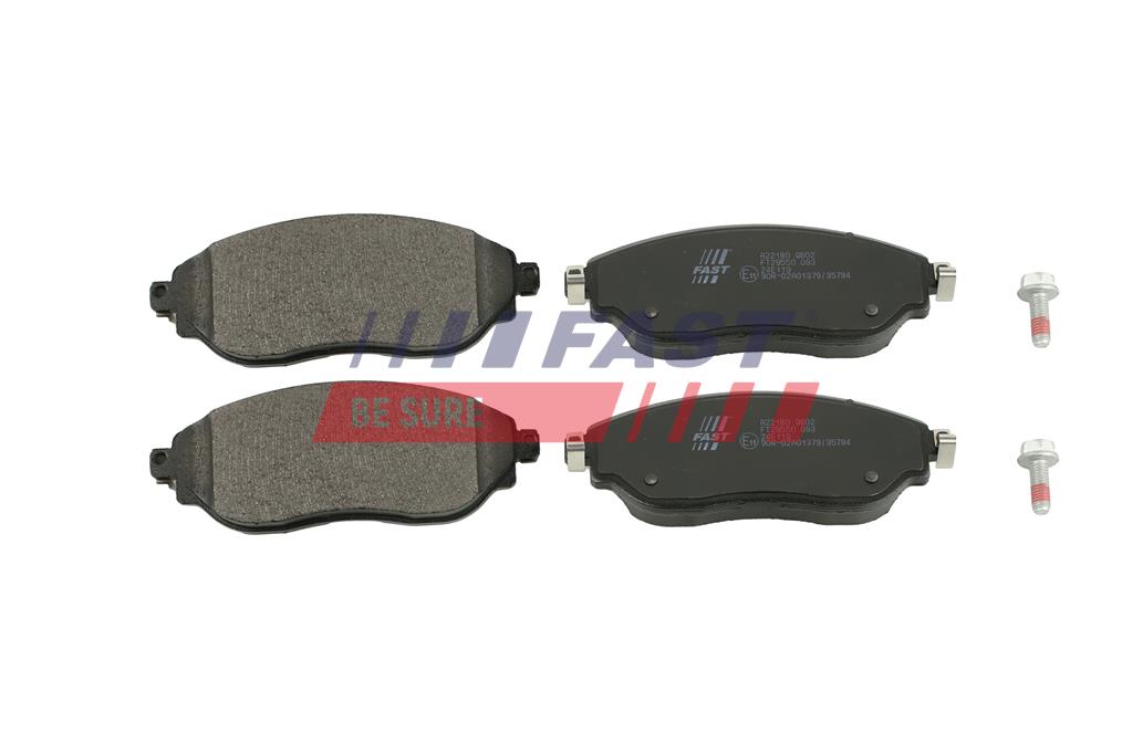 FT29550 PASTIGLIE FRENO RENAULT TRAFIC 14> ANTERIORE SENZA SENSORE