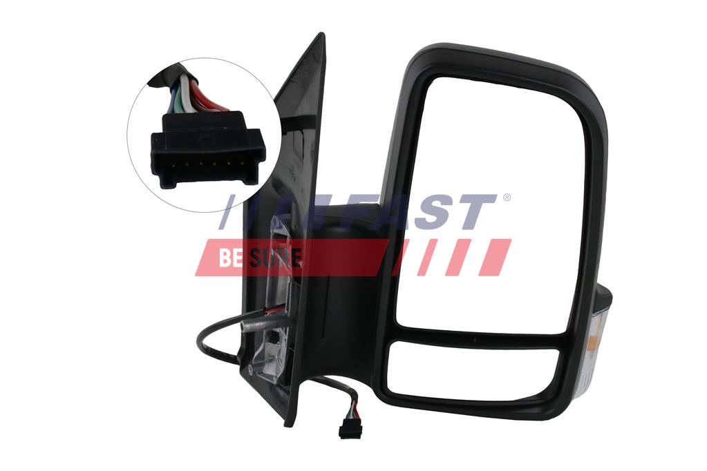 FT88338 LUSTERKO MERCEDES SPRINTER 06> 906 ELEKTR KRÓTKIE PR PODGRZEW 6 PIN