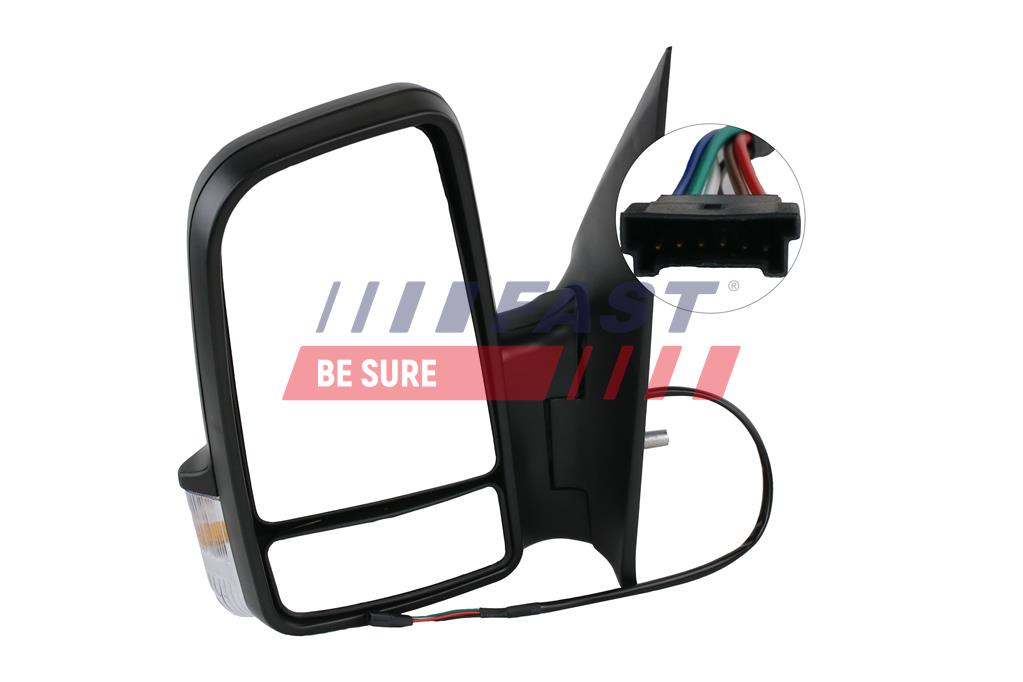 FT88339 SPECCHIETTO MERCEDES SPRINTER 06> 906 ELETTR CORTO SX RISCALDATO 6 PIN