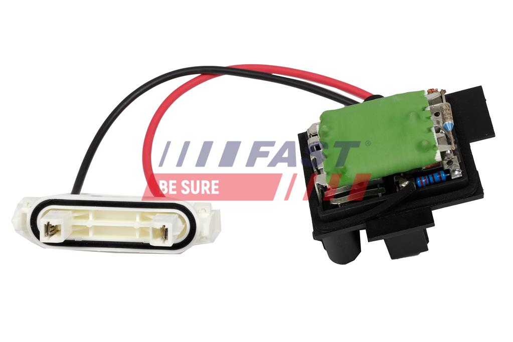 FT59213 RÉSISTANCE, PULSEUR D`AIR HABITACLE RENAULT KANGOO I 97> DCI 12-PIN + 2-PIN + 2-PIN