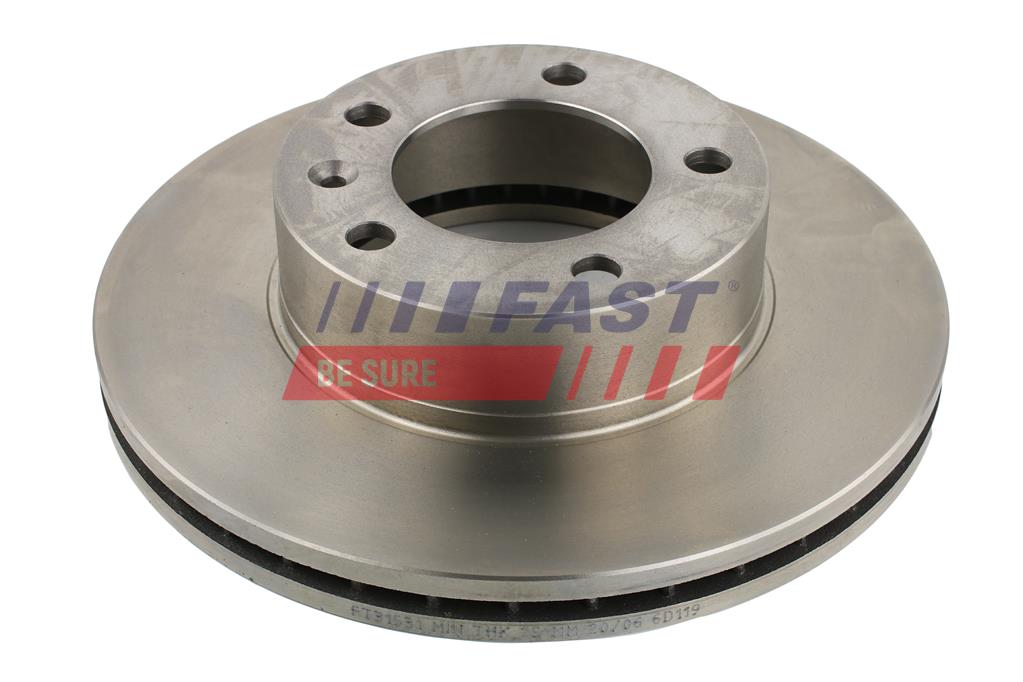 FT31531 ДИСК ГАЛЬМІВНИЙ RENAULT MASTER II 98> ПЕРЕД ЛВ/ПР ВЕНТИЛ 01> Ø=305MM