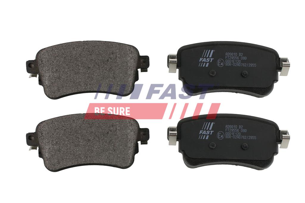 FT29556 PASTIGLIE FRENO CITROEN JUMPY 16> POSTERIORE SENZA SENSORE