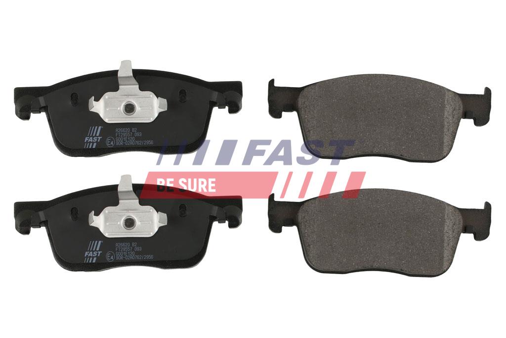 FT29557 КОЛОДКИ ГАЛЬМІВНІ CITROEN JUMPY 16> ПЕРЕД БЕЗ ДАТЧИКА