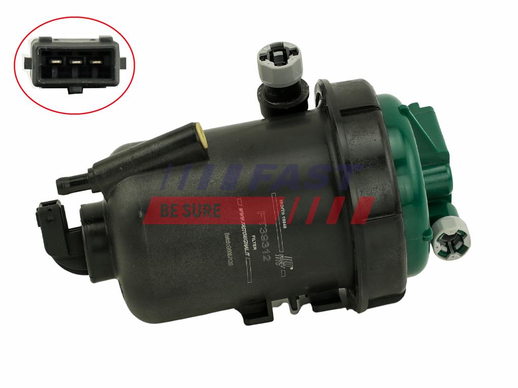 FT39312 FUEL FILTER FIAT IDEA 03> SET