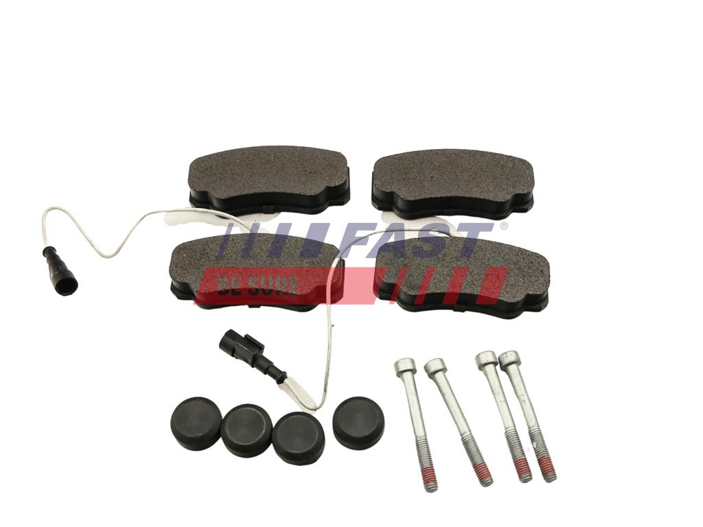 FT29577 BRAKE PADS NISSAN CABSTAR 06> REAR 2-SENSORS