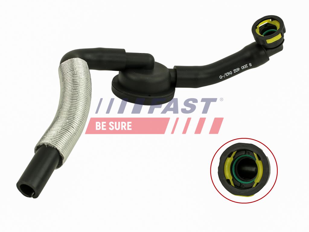 FT61872 ТРУБКА КВКГ RENAULT MASTER II 98> 2.5 DCI