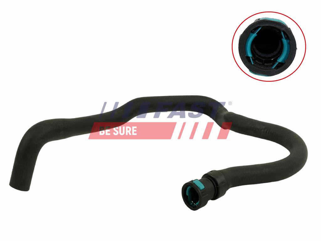 FT61071 TUBO RADIATORE FORD TRANSIT 06> DEL RISCALDATORE