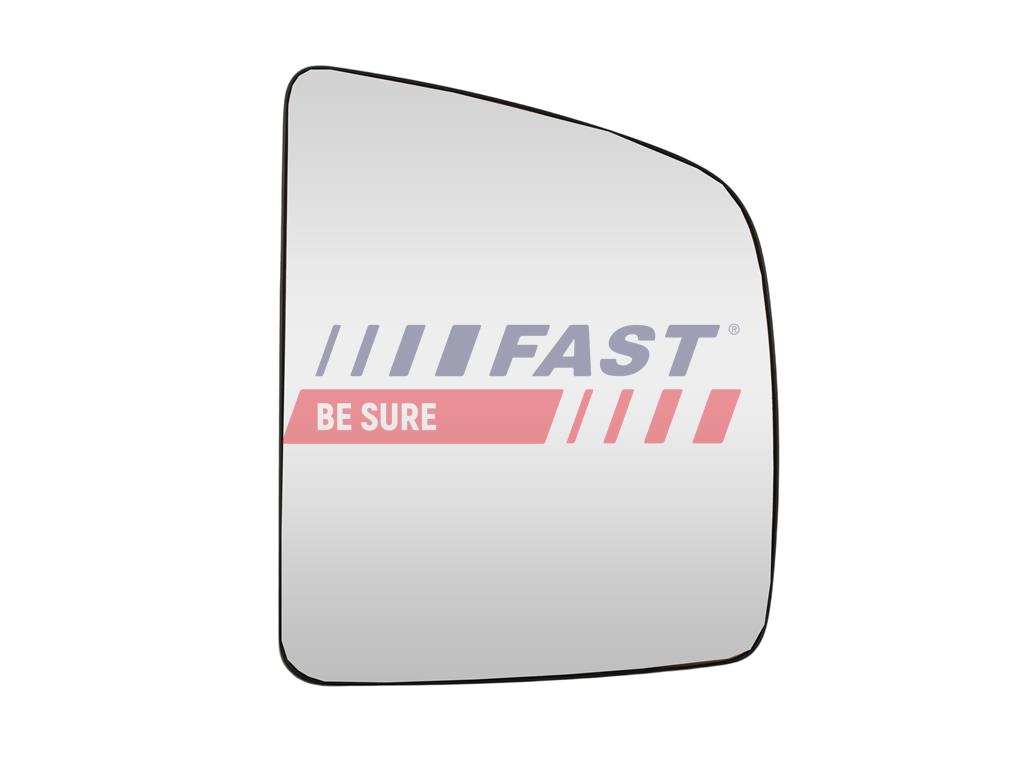 FT88624 MIRROR GLASS FORD TRANSIT CONNECT 13> LEFT HEATED