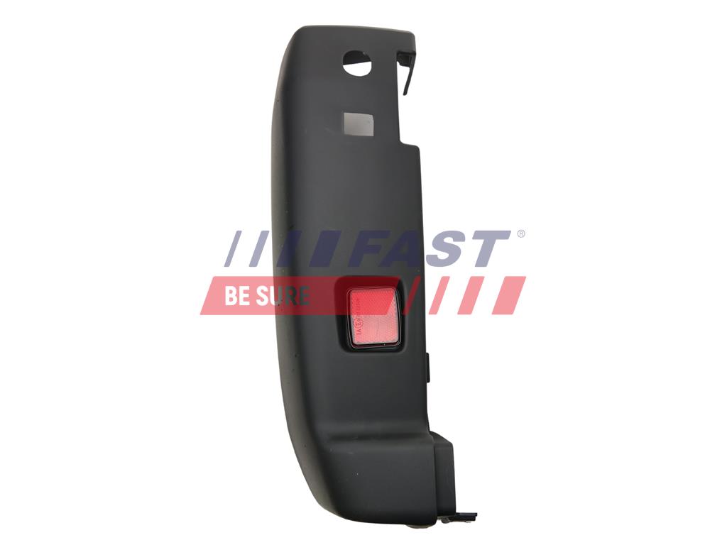 FT90887G ENJOLIVEUR PARE-CHOCS FIAT DUCATO 14> ARRIÈRE G NOIR RÉTROFLECTEUR 180°