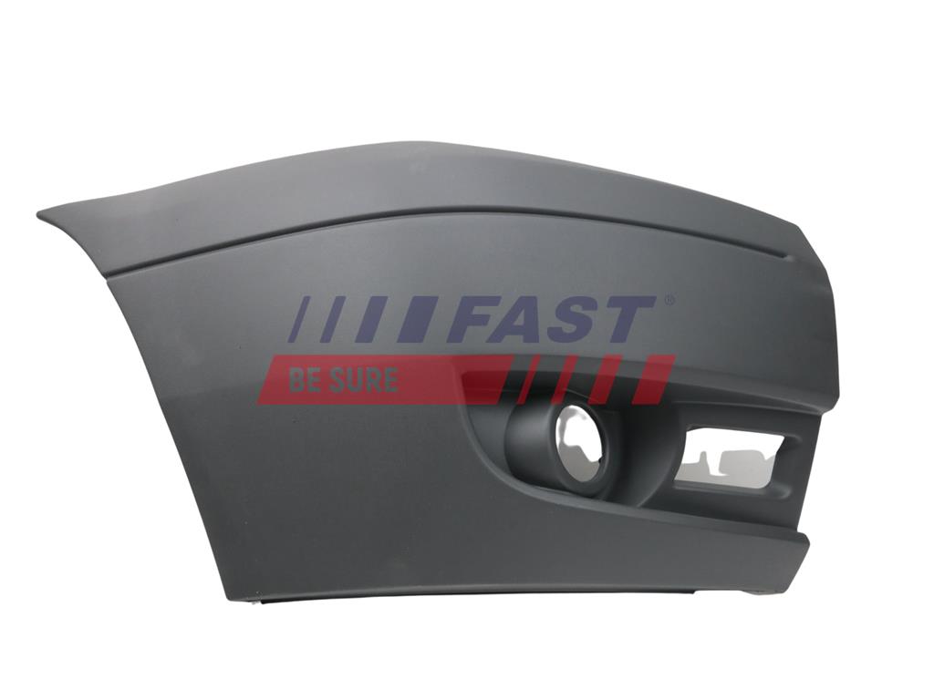 FT91083G PARE-CHOCS FORD TRANSIT 06> AVANT DROIT GRIS, HALOGENES