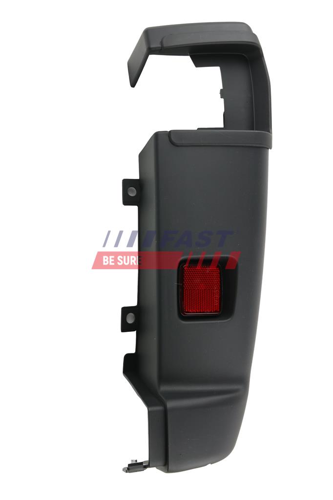 FT91413G НАРІЖНИК БАМПЕРА FIAT DUCATO 14> ЗАД ПР ЧОРНИЙ, СВІТЛОВІДБ 270°