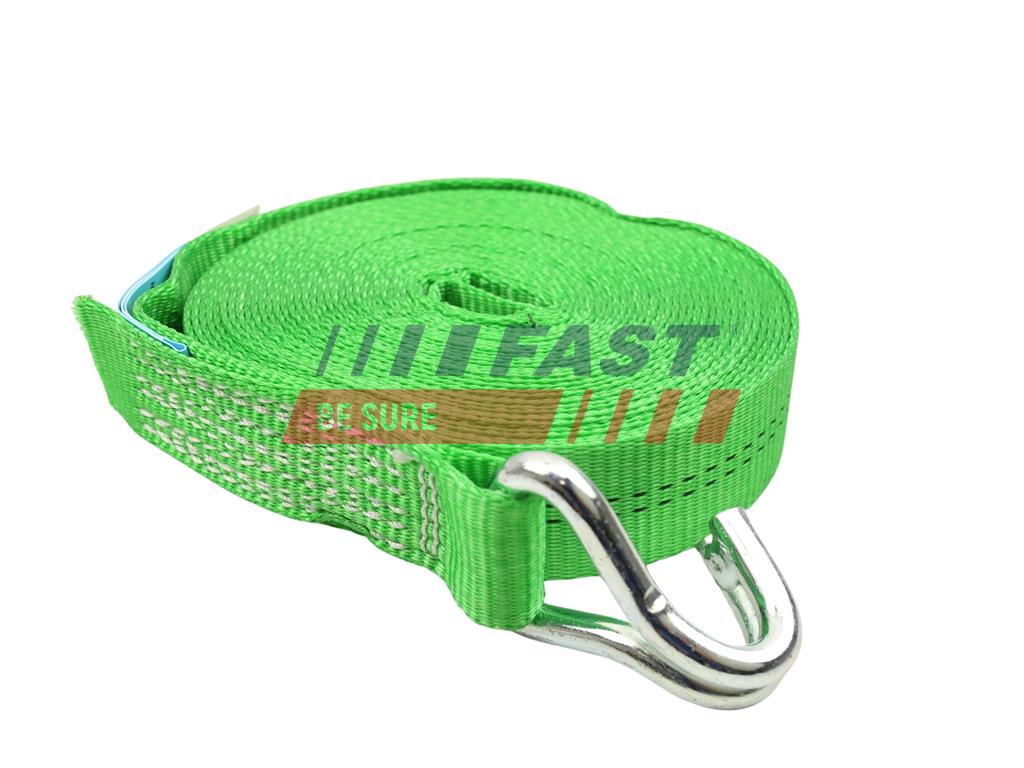FT98209 RATCHET STRAP - LONG GREEN 2T / L-9.7 / W=35MM 1000DAN