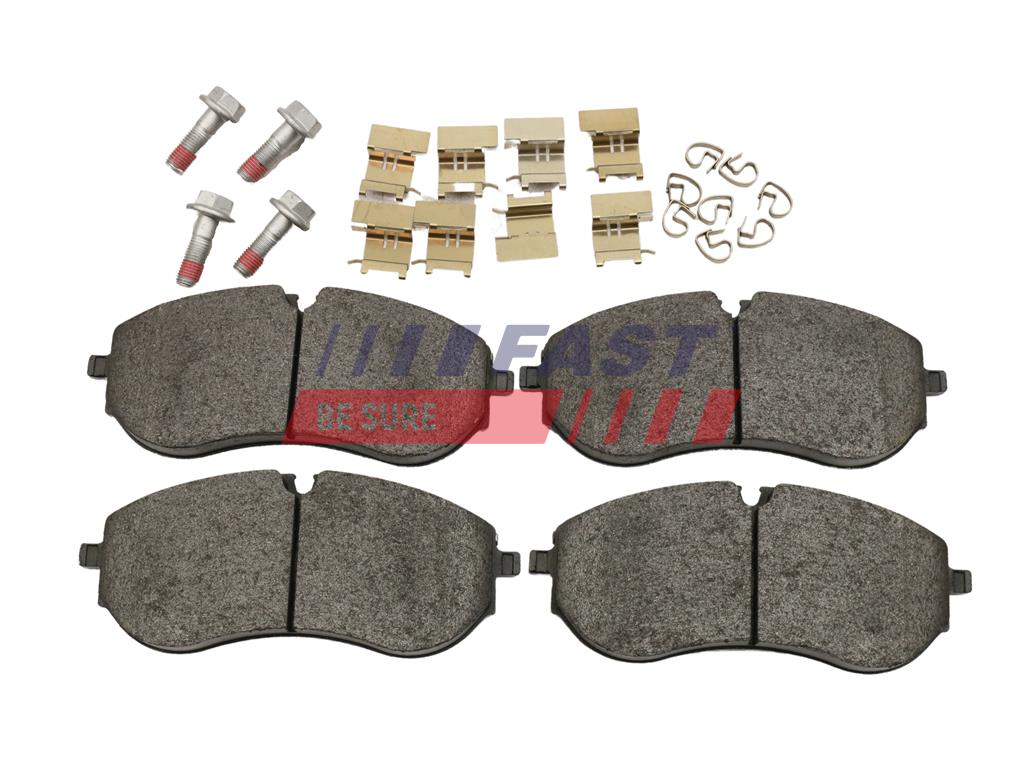 FT29181 BRAKE PADS VW CRAFTER II 16> FRONT WITHOUT SENSOR