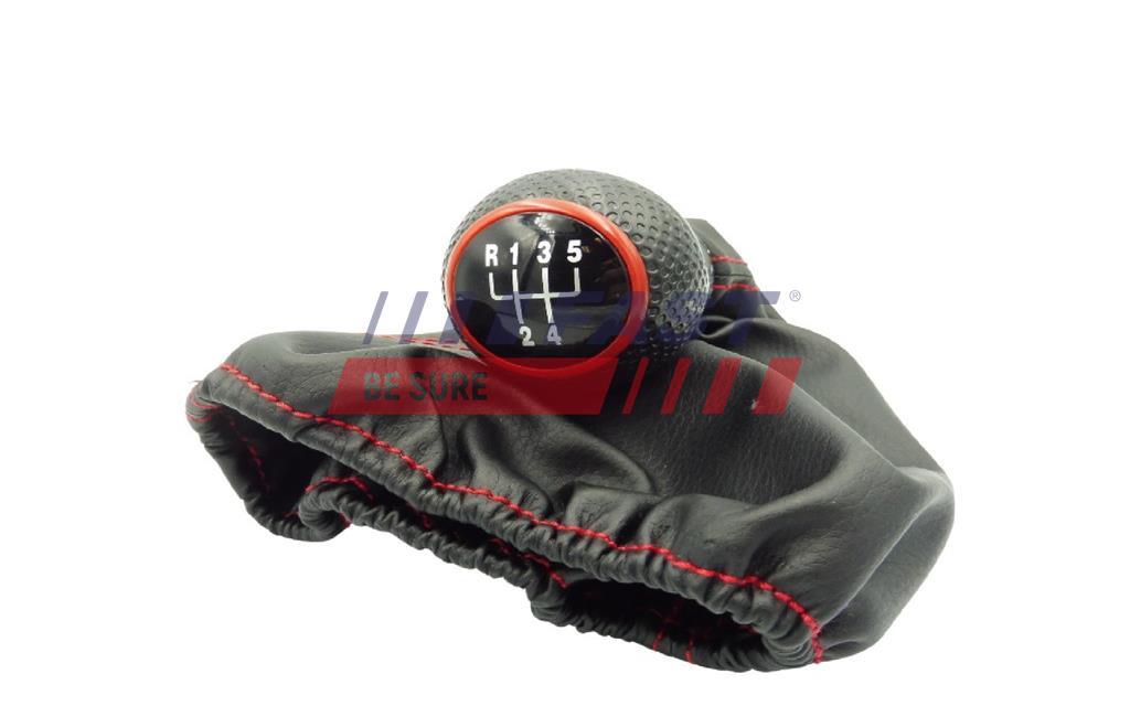 FT00078 GAŁKA LEWARKA SKRZYNI VW POLO III 94> 5-BIEG LUPO GWINT 22 MM CZERWONA+MIESZEK