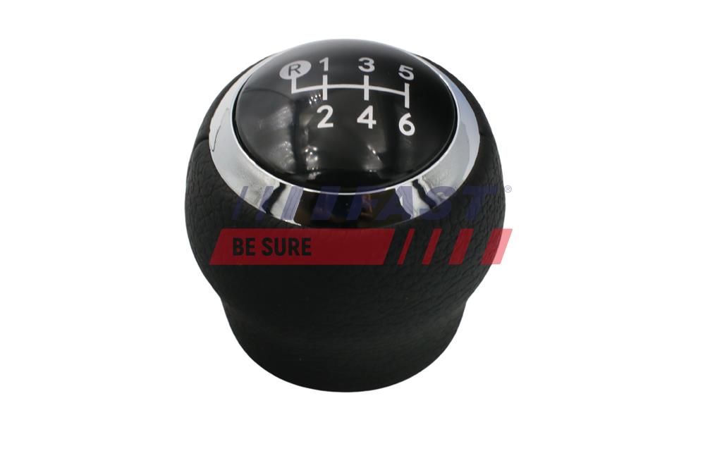 FT00169 GEAR KNOB TOYOTA AVENSIS T25 03> 6-GEAR BLACK