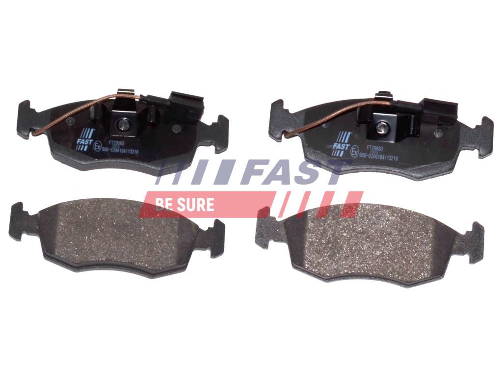 FT29083 BRAKE PADS FIAT 500 07> FRONT 2-SENSORS