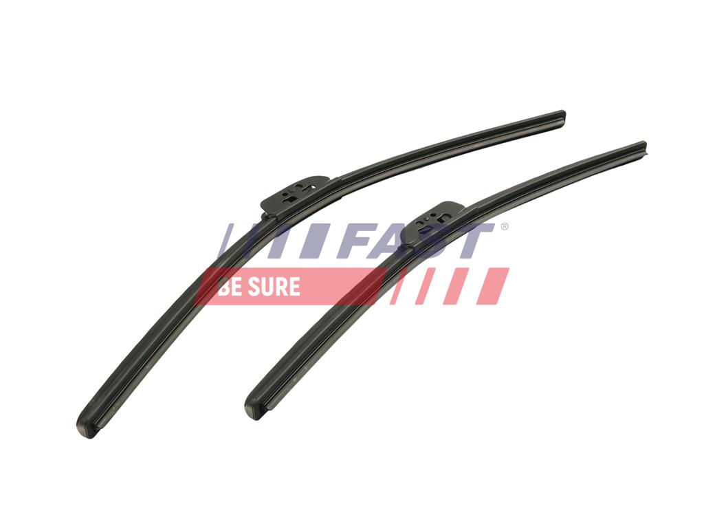 FT93229 SPAZZOLA TERGICRISTALLO FIAT DOBLO 00> ANTERIORE KPL SX+DX PIATTO 550MM+450MM