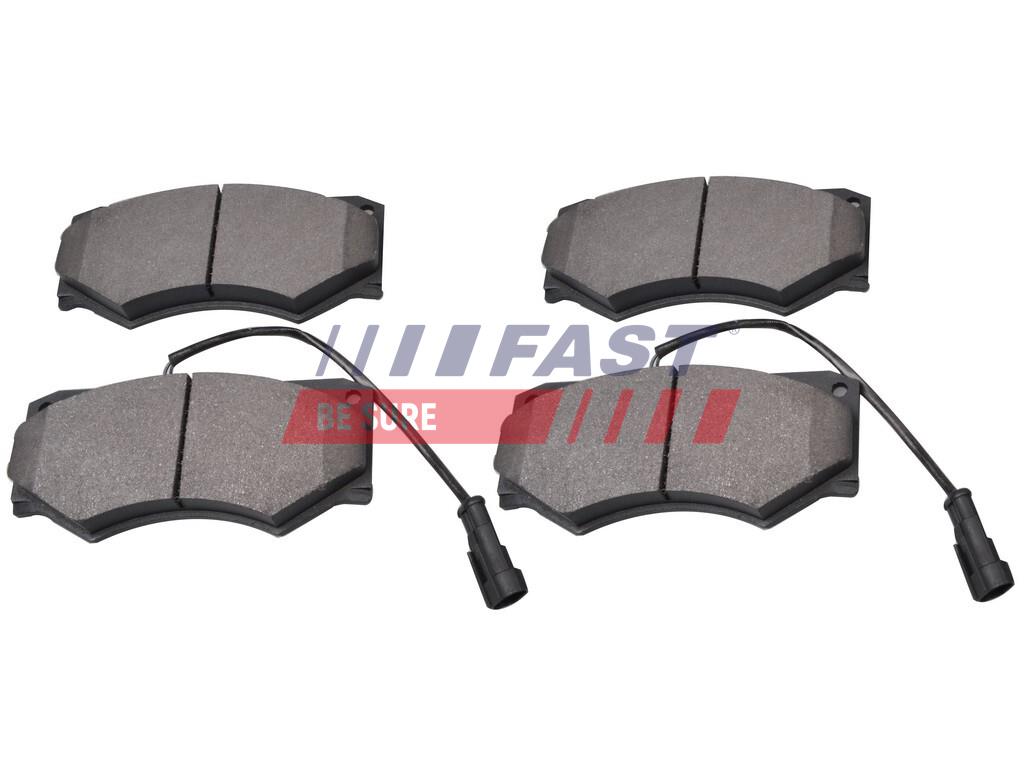 FT29055 BRAKE PADS IVECO DAILY 90> FRONT 2-SENSORS 45.10 - 49.12 TURBO