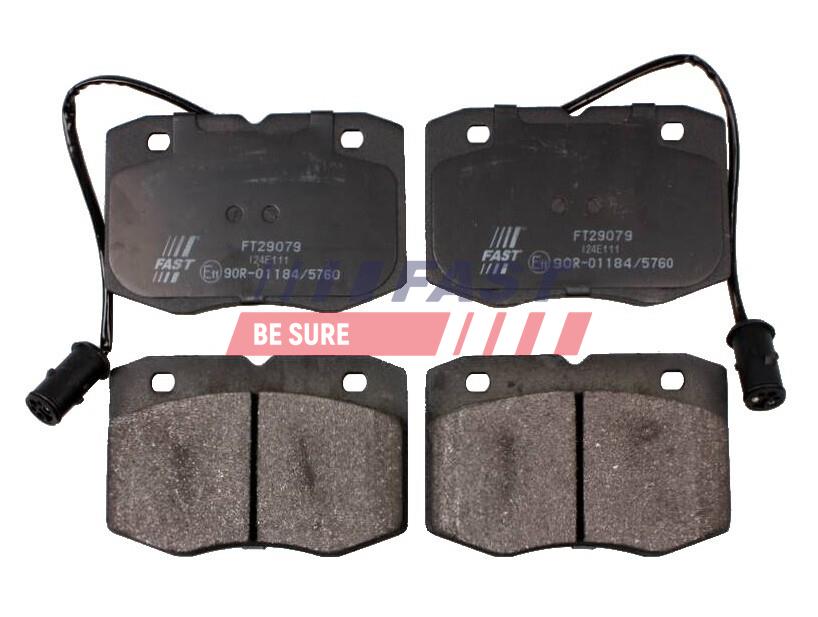 FT29079 PASTILLAS DE FRENO IVECO DAILY 90> DELANTERO 2-SENSORES 45-49.12 89>5/96