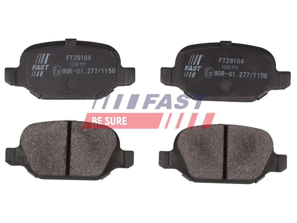 FT29104 BRAKE PADS ALFA 147 /156 00> REAR