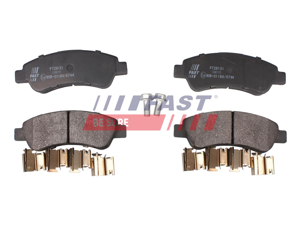 FT29131 PLAQUETTES DE FREIN FIAT DUCATO 06> ARRIÈRE SANS CAPTEUR 12/15/17/20Q SYSTEM BOSCH
