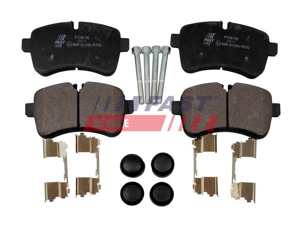 FT29136 PASTILLAS DE FRENO IVECO DAILY 06> TRASERO SIN SENSOR 35C14/C16/C18