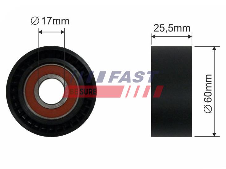 FT44534 TENDICINGHIA MICRO-V FIAT DUCATO 02> RULLO 2.0 JTD