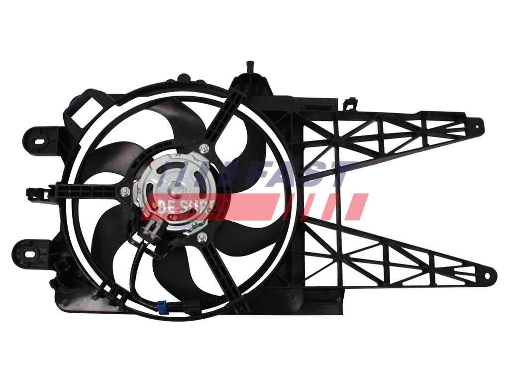 FT56149 VENTILADOR DE RADIADOR DE MOT. FIAT PUNTO 99> CON CAJA 1.2 VALEO
