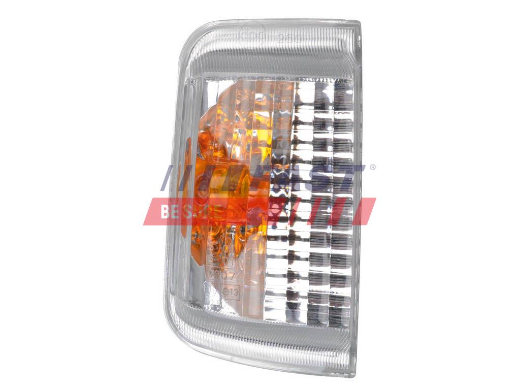 FT87079 ПОКАЖЧИК ПОВОРОТУ FIAT DUCATO 06>/ 14> ДЗЕРКАЛО ЛВ БІЛИЙ, ВКЛАД ЖОВТИЙ 08> W16W