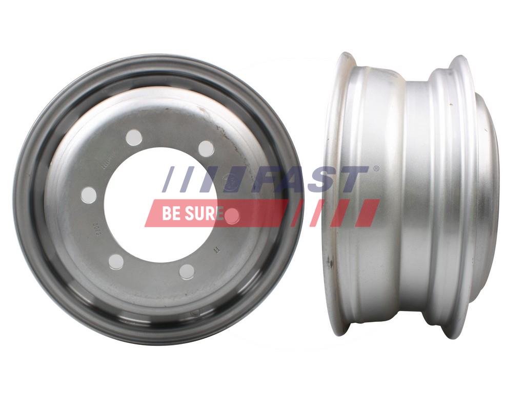 FT92872 ДИСК IVECO DAILY 00> СТАЛЬН СІРИЙ 6J X 16" H2 | ET 124| 6 X 205 CH161