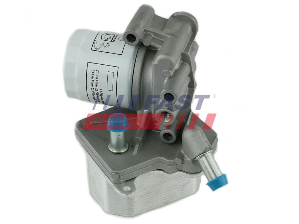 FT55206 ÖLKÜHLER CITROEN JUMPER 06> MIT FILTER METALL 2.2JTD/HDI