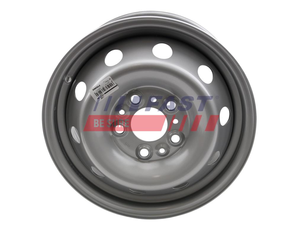 FT92902 ДИСК FIAT DUCATO 06> СТАЛЬН СІРИЙ 6J X 15" | ET68 | 5 X 118 CH71 LIGHT