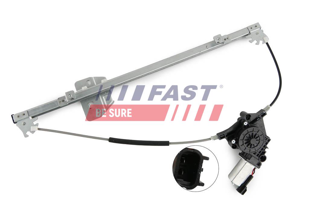 FT91881 СТЕКЛОПОДЪЕМНИК IVECO DAILY 06> ПЕРЕД ЛЕВ ЭЛЕКТР.КПЛ. 12>