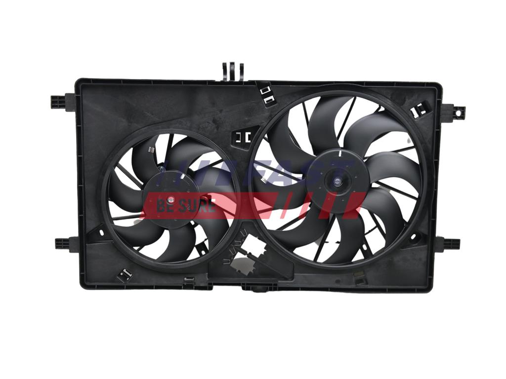 FT56078 RADIATOR FAN RENAULT MASTER III 10> WITH HOUSING 2.3 CDTİ