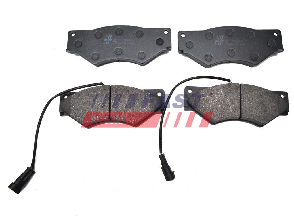 FT29060HD КОЛОДКИ ТОРМОЗНЫЕ IVECO DAILY 90> ПЕРЕД 2-ДАТЧИКА 59.12 >96