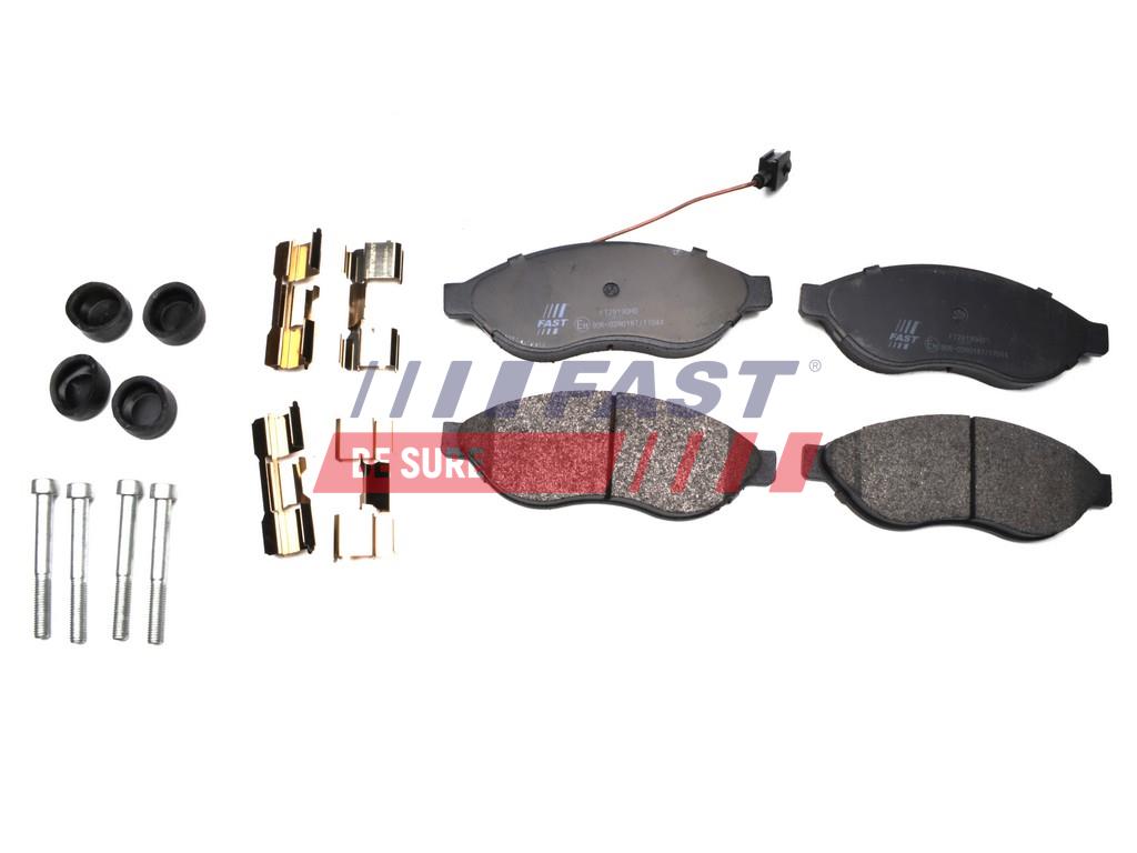 FT29130HD PASTILLAS DE FRENO FIAT DUCATO 06> DELANTERO 1-SENSOR 12/15/17Q LIGHT