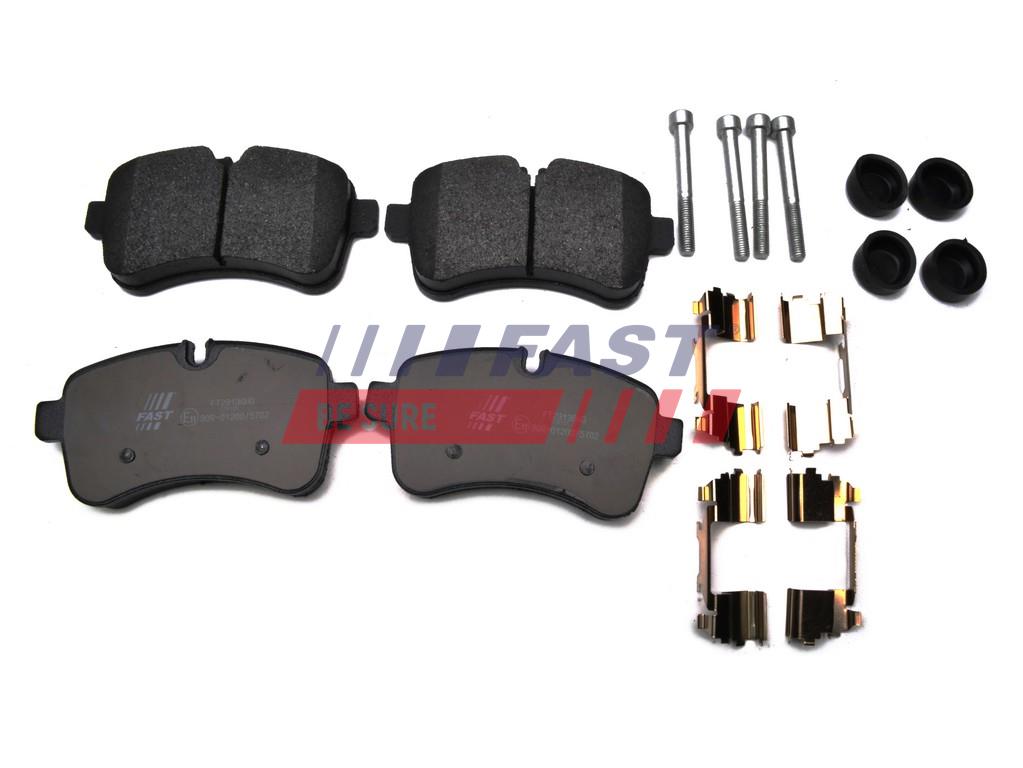 FT29136HD BRZDOVÉ DESTIČKY IVECO DAILY 06> VZAD BEZ SENSOR 35C14/C16/C18