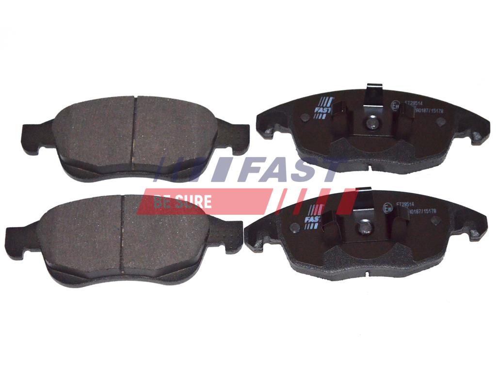 FT29514 PLAQUETTES DE FREIN CITROEN BERLINGO 08> AVANT SANS CAPTEUR