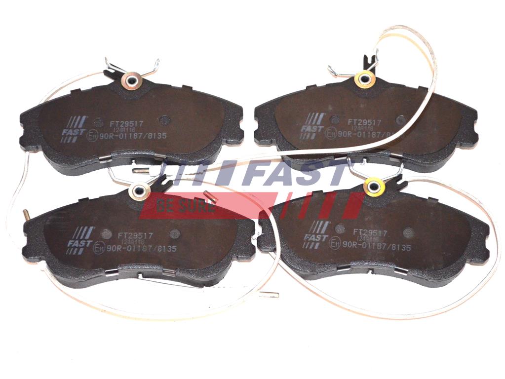 FT29517 KLOCKI HAM CITROEN BERLINGO 96> PRZÓD 4-CZUJNIKI