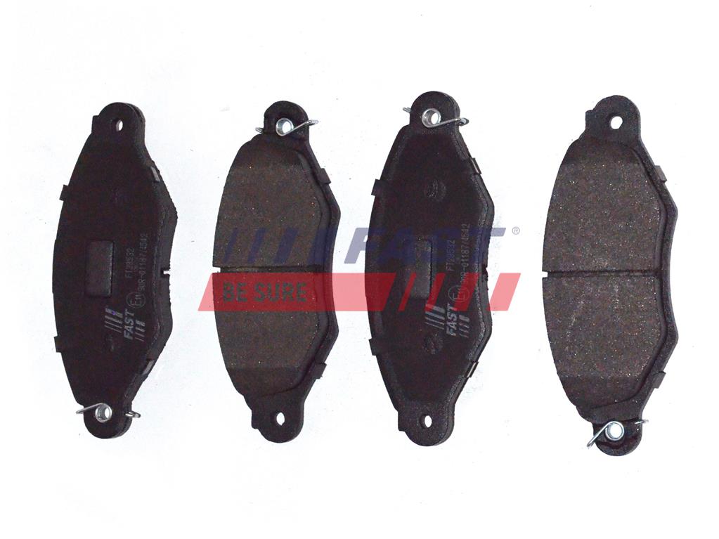 FT29532 КОЛОДКИ ГАЛЬМІВНІ RENAULT KANGOO I 97> ПЕРЕД БЕЗ ДАТЧИКА