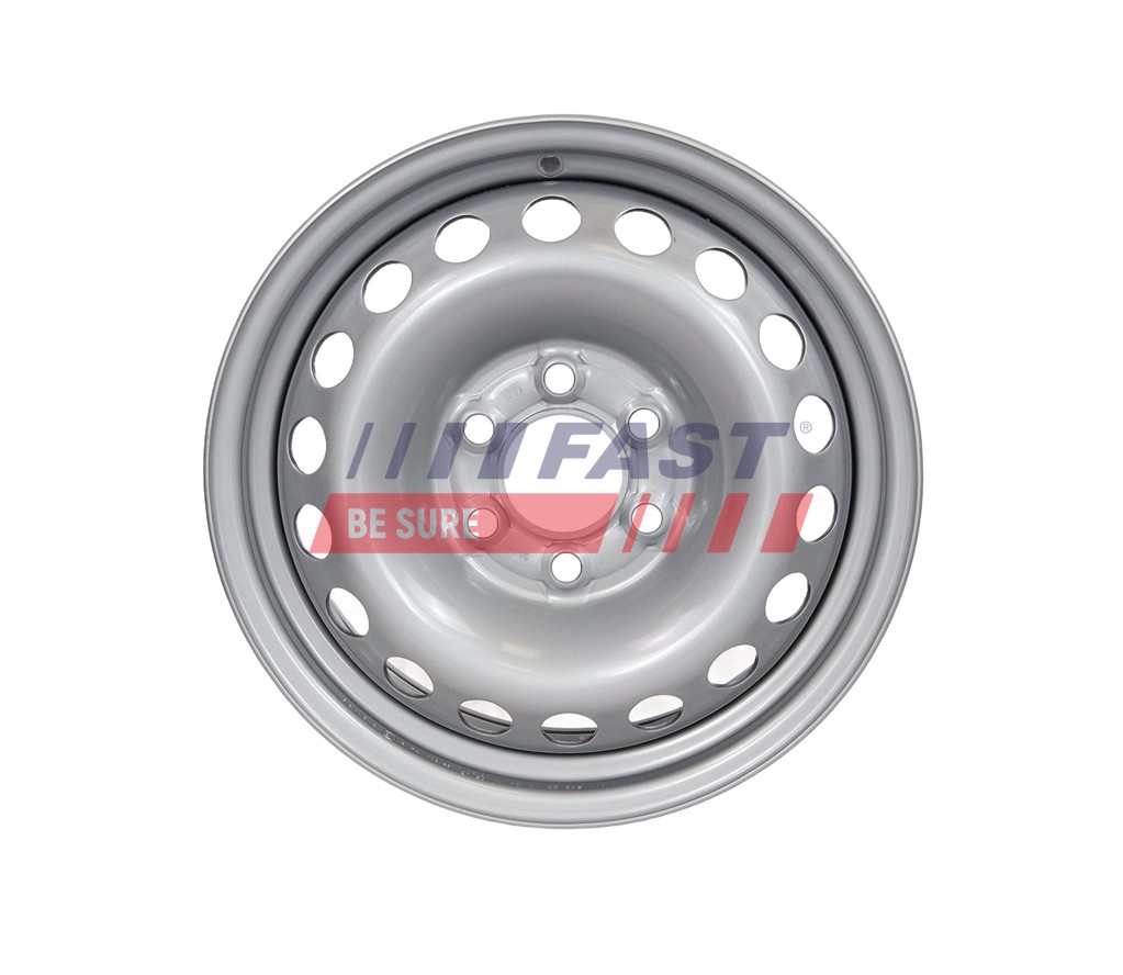 FT13152 FELGE FORD TRANSIT CUSTOM 23> AUS STAHL GRAU 6,5J X 16" | ET50 | 6X120 CH74,59