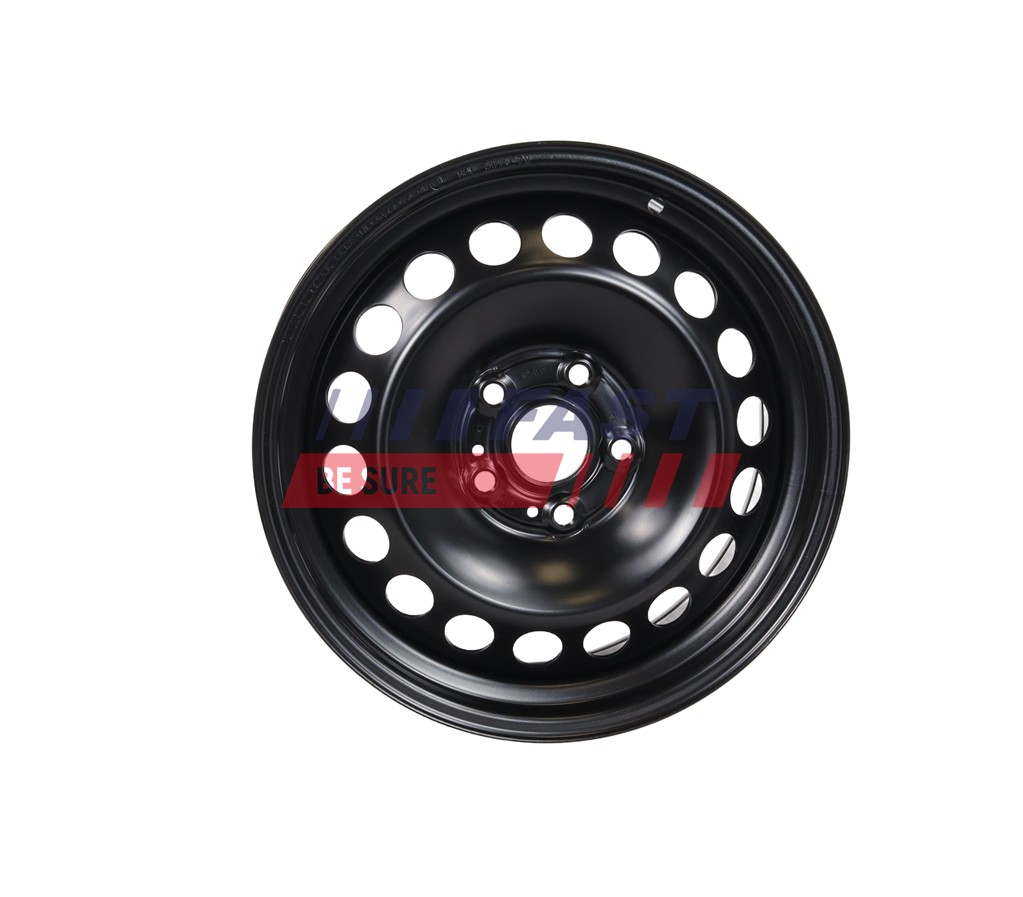 FT05173 FELGE VW PASSAT B6 05> AUS STAHL SCHWARZ 7.0J X 16" | ET43 | 5X112 CH57,1 BLACK