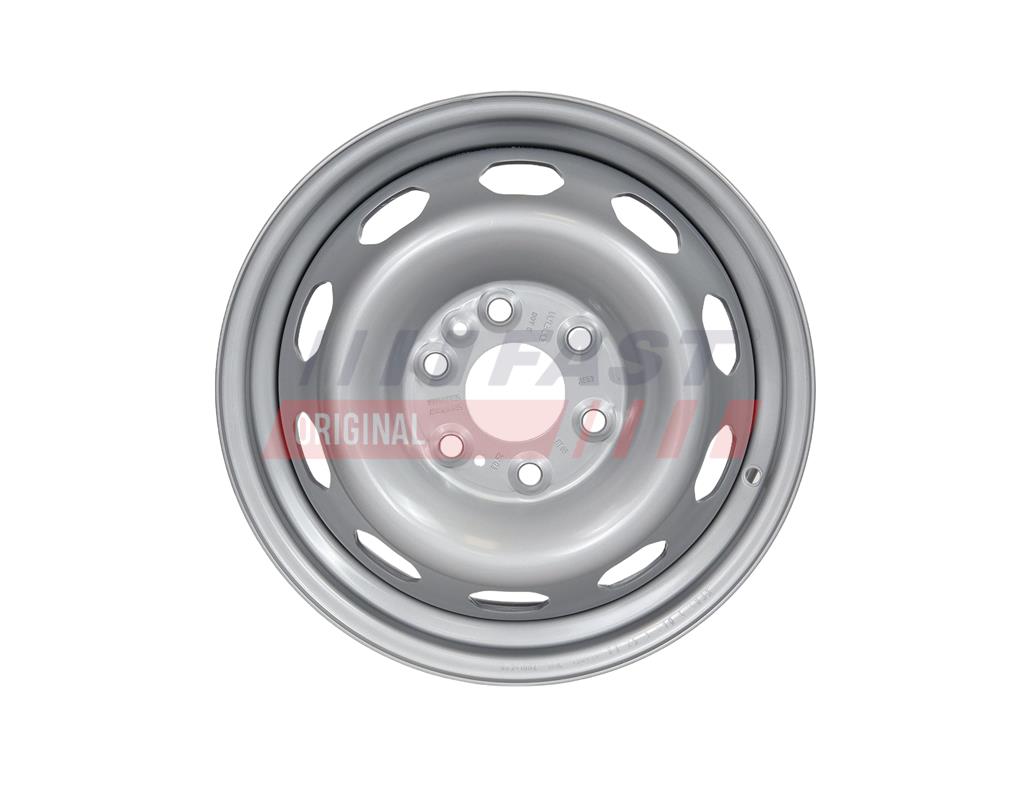 FT13402 LLANTA IVECO DAILY 14> DE ACERO GRIS 24> 6,5J X 16" | ET68 | 6 X 125 CH74